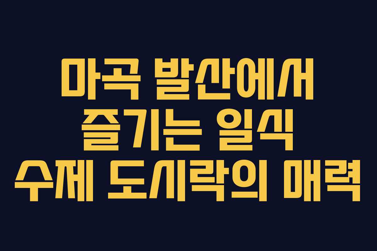 마곡-발산에서-즐기는-일식-수제-도시락의-매력