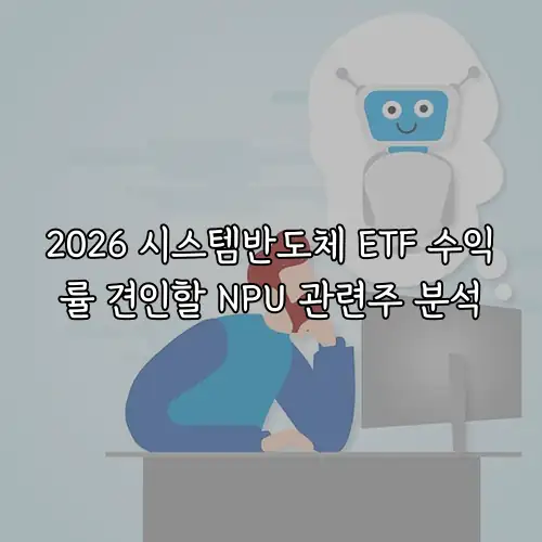 2026 시스템반도체 ETF 수익률 견인할 NPU 관련주 분석